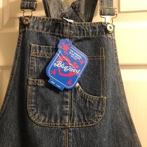 Overall dress new with tags by blue heart